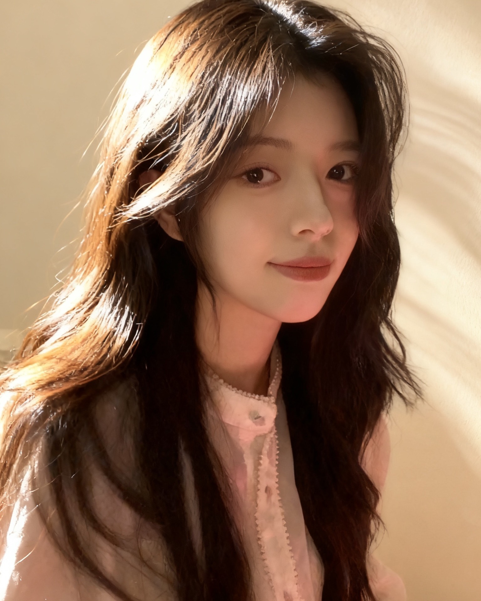 腼腆害羞内向社恐文静小女